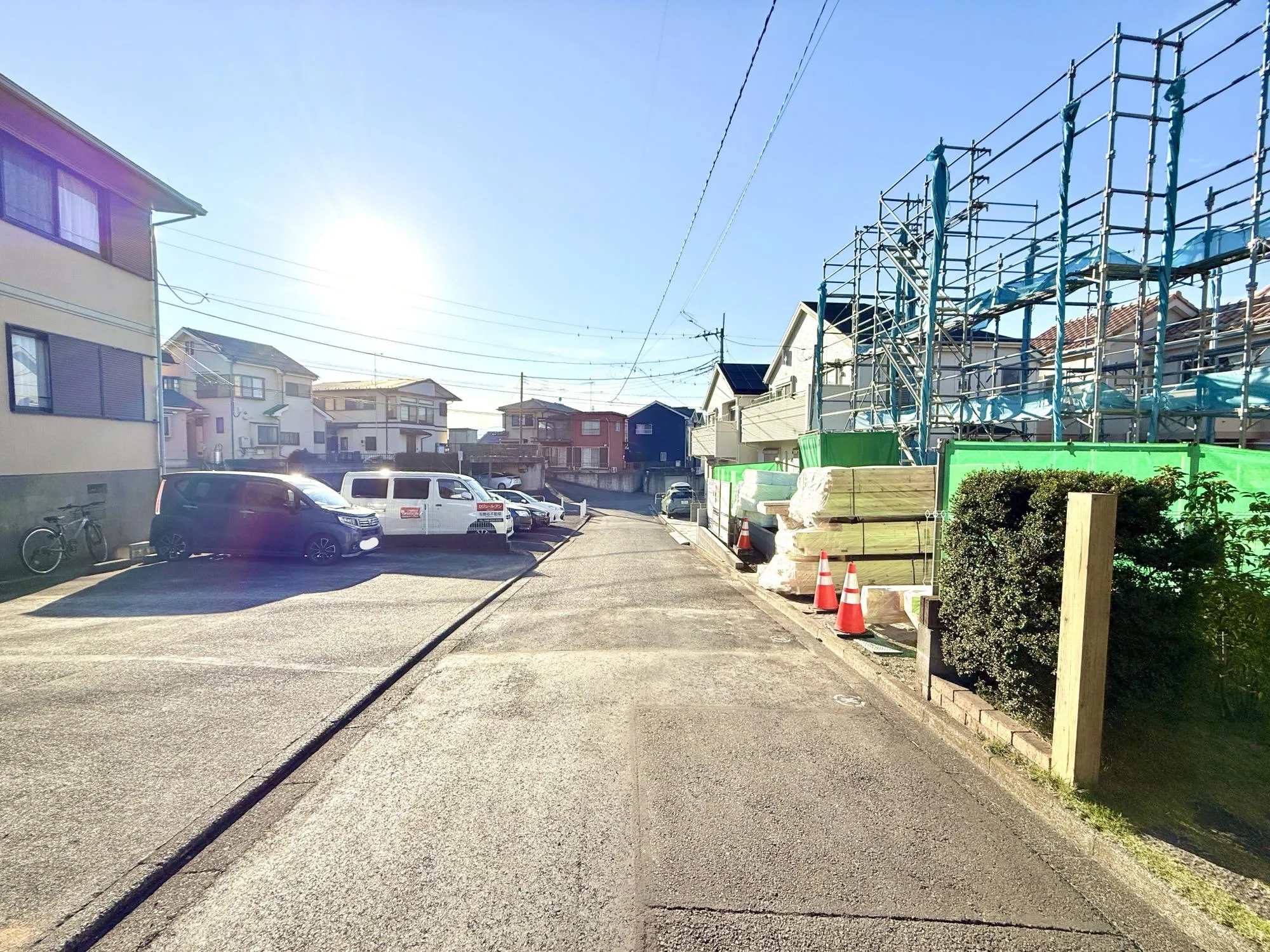 前面道路含む現地写真