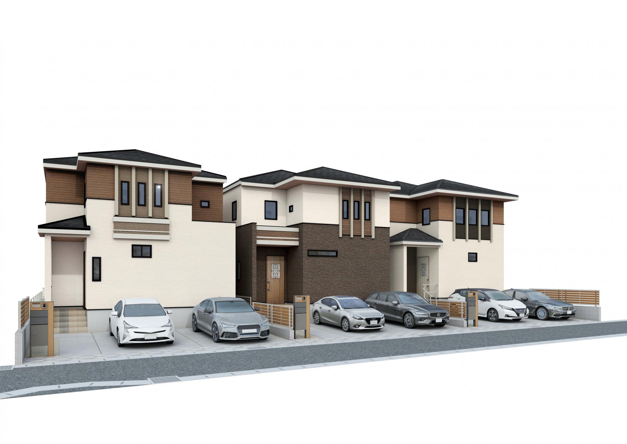 ブルーミングガーデン 柏市ひばりが丘3棟