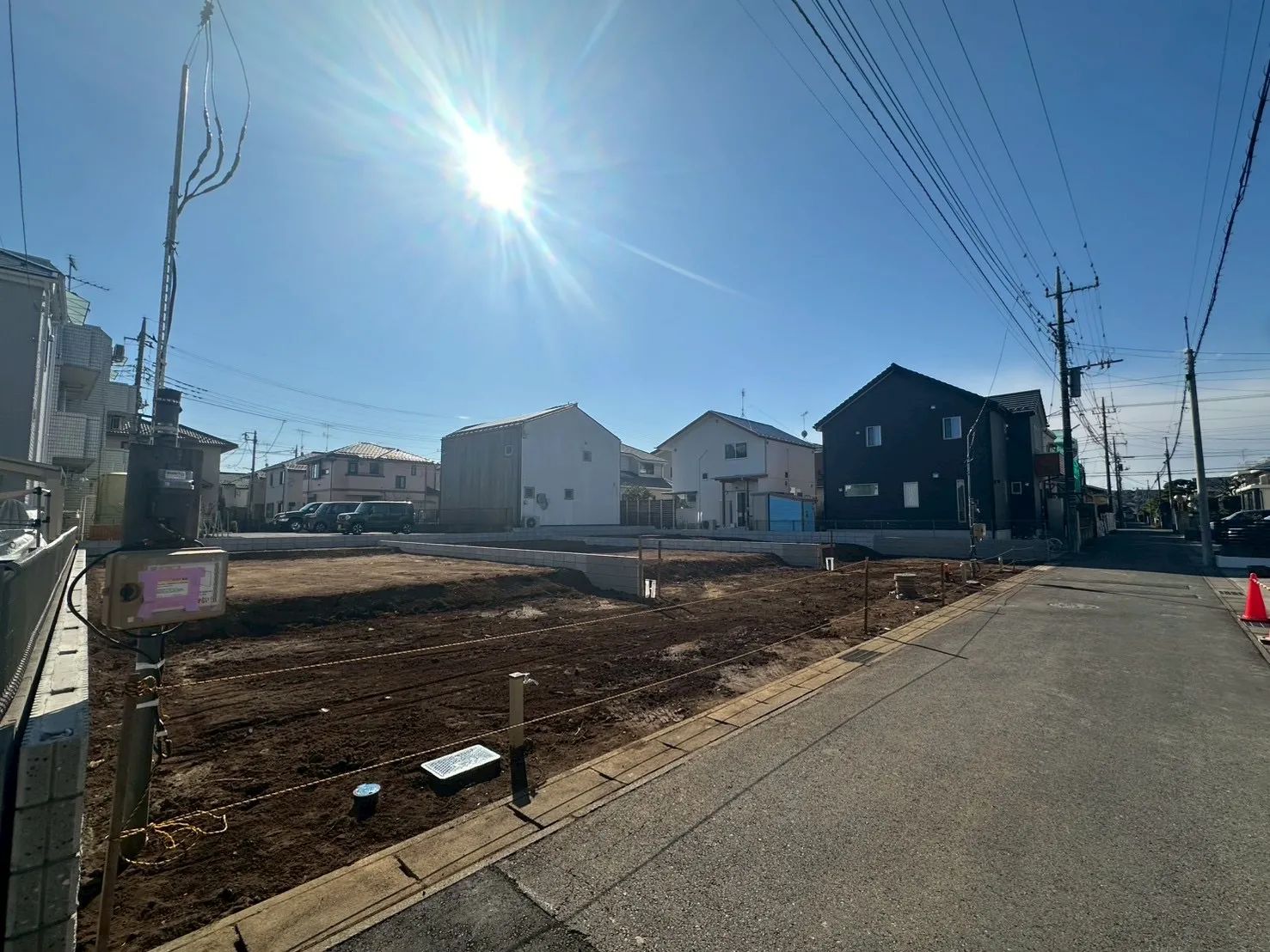 前面道路含む現地写真