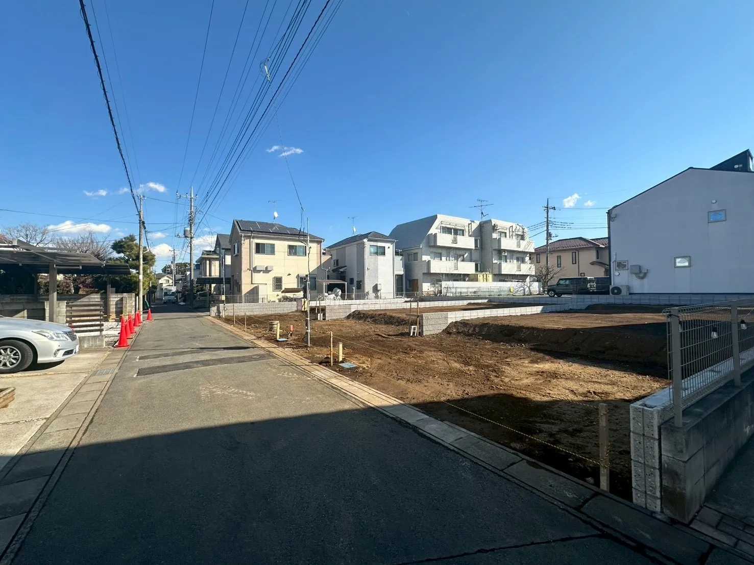 前面道路含む現地写真
