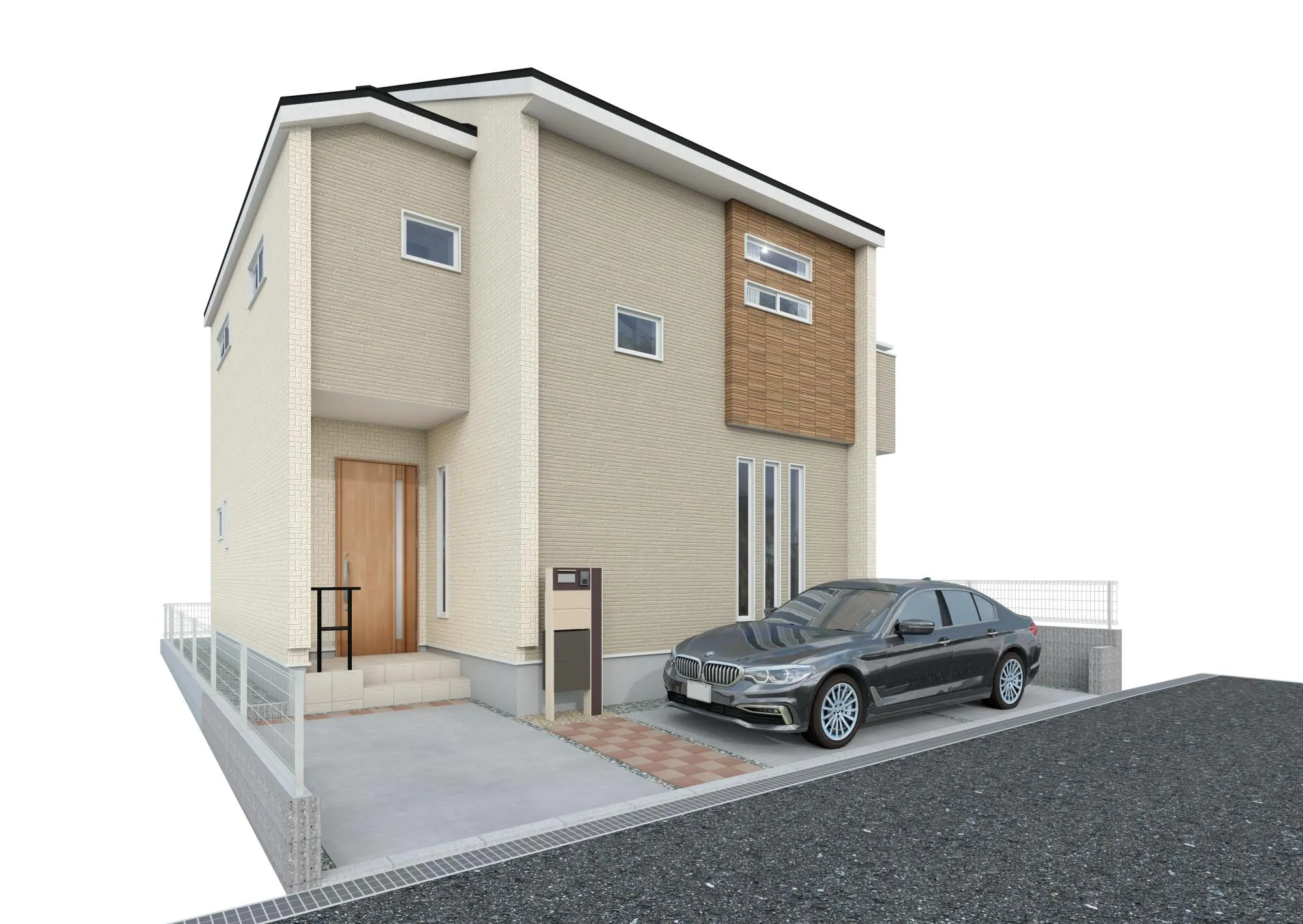 完成予想パース