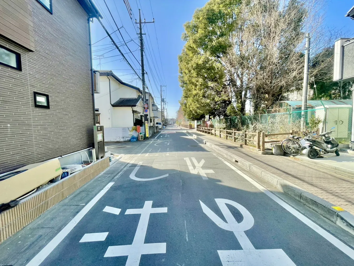 前面道路