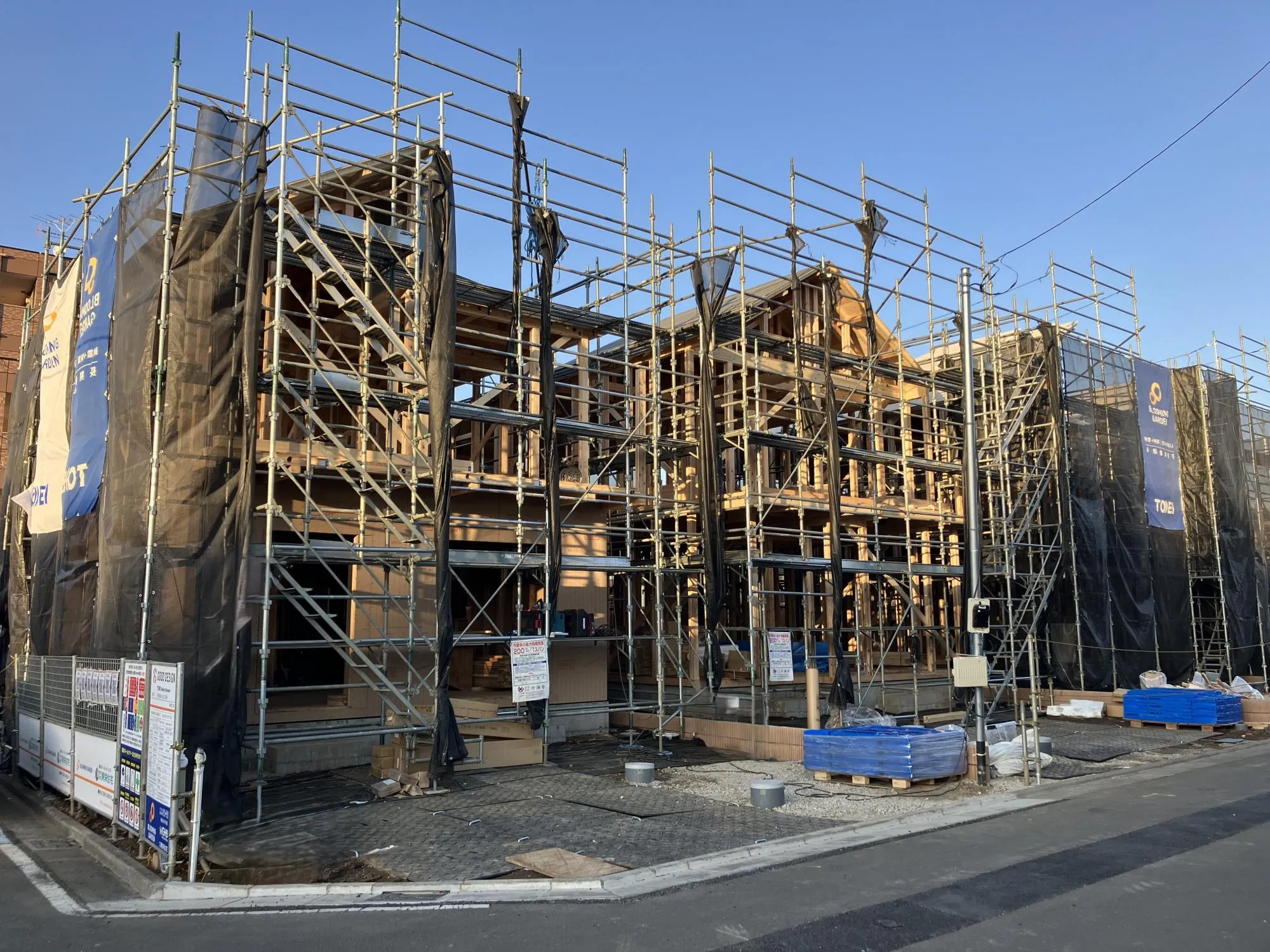 【1、2、3号棟　上棟】