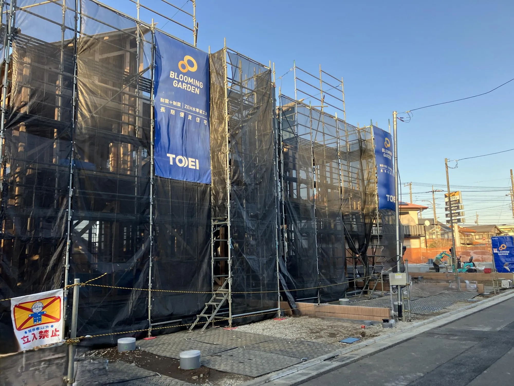 【3、4号棟　上棟】