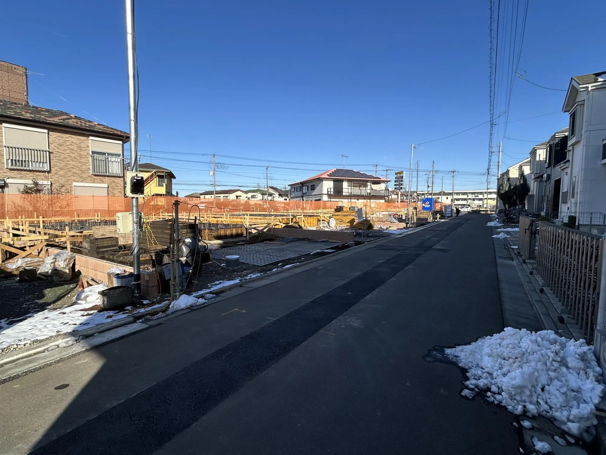 5号棟、6号棟、7号棟　基礎着