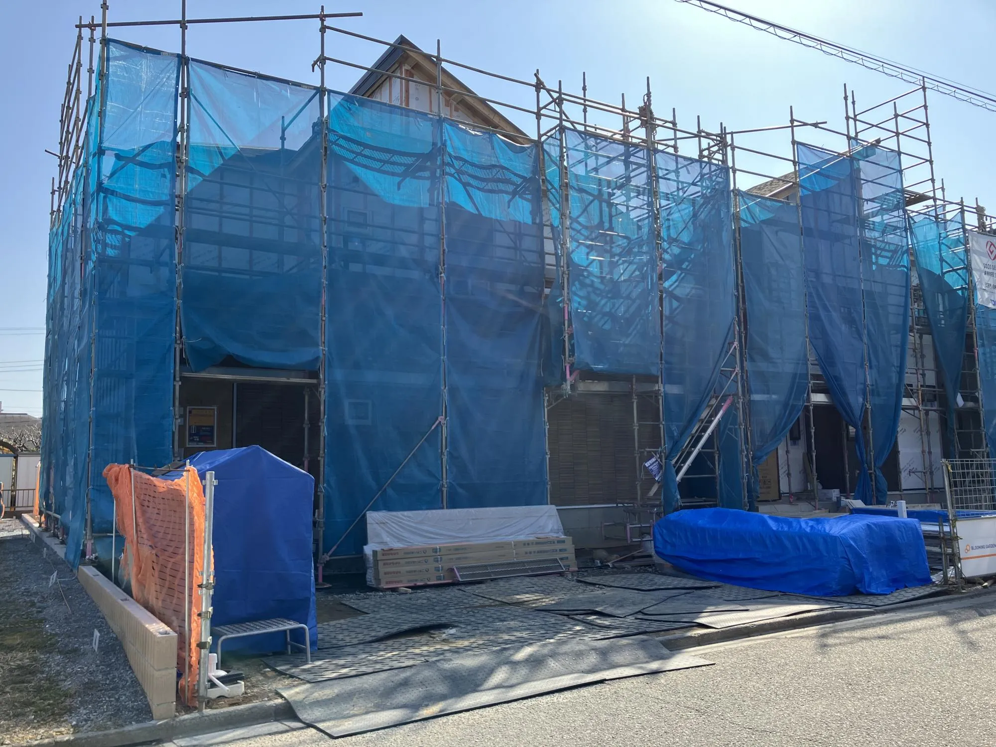 現地写真　2月撮影　4号棟