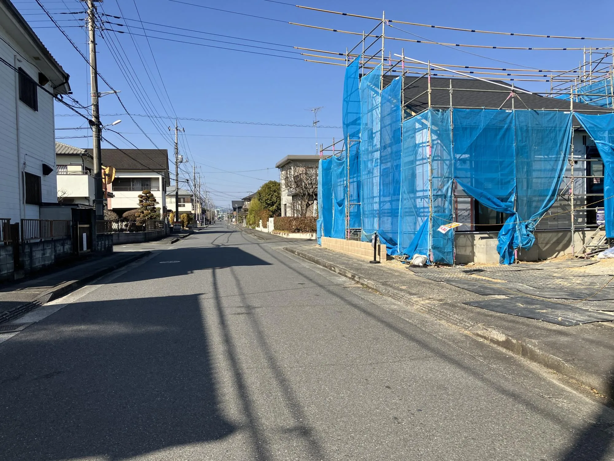 現地写真　2月撮影　1号棟