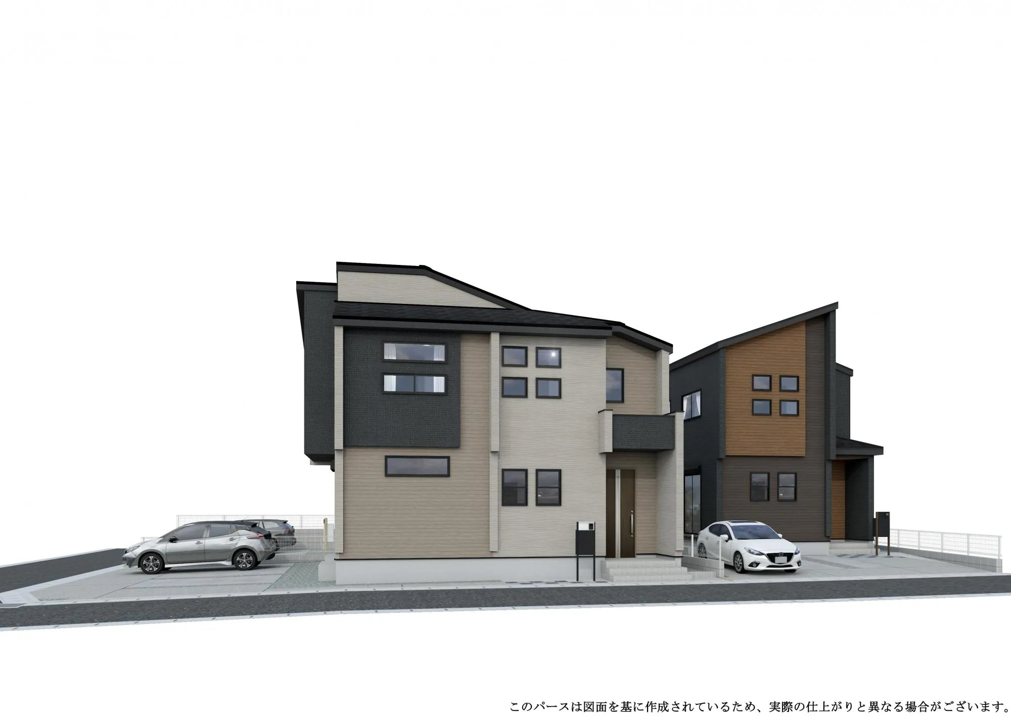 ①③号棟　完成予想図