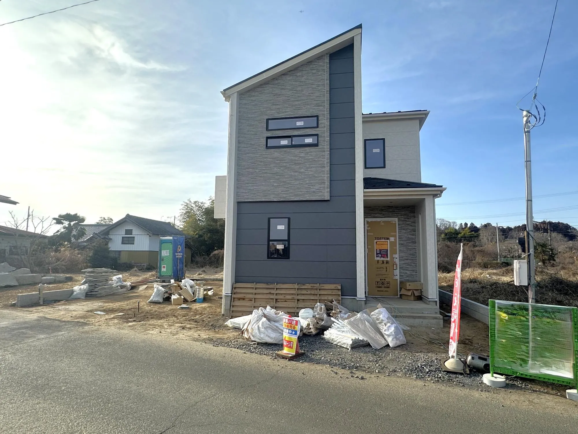 足場外れました