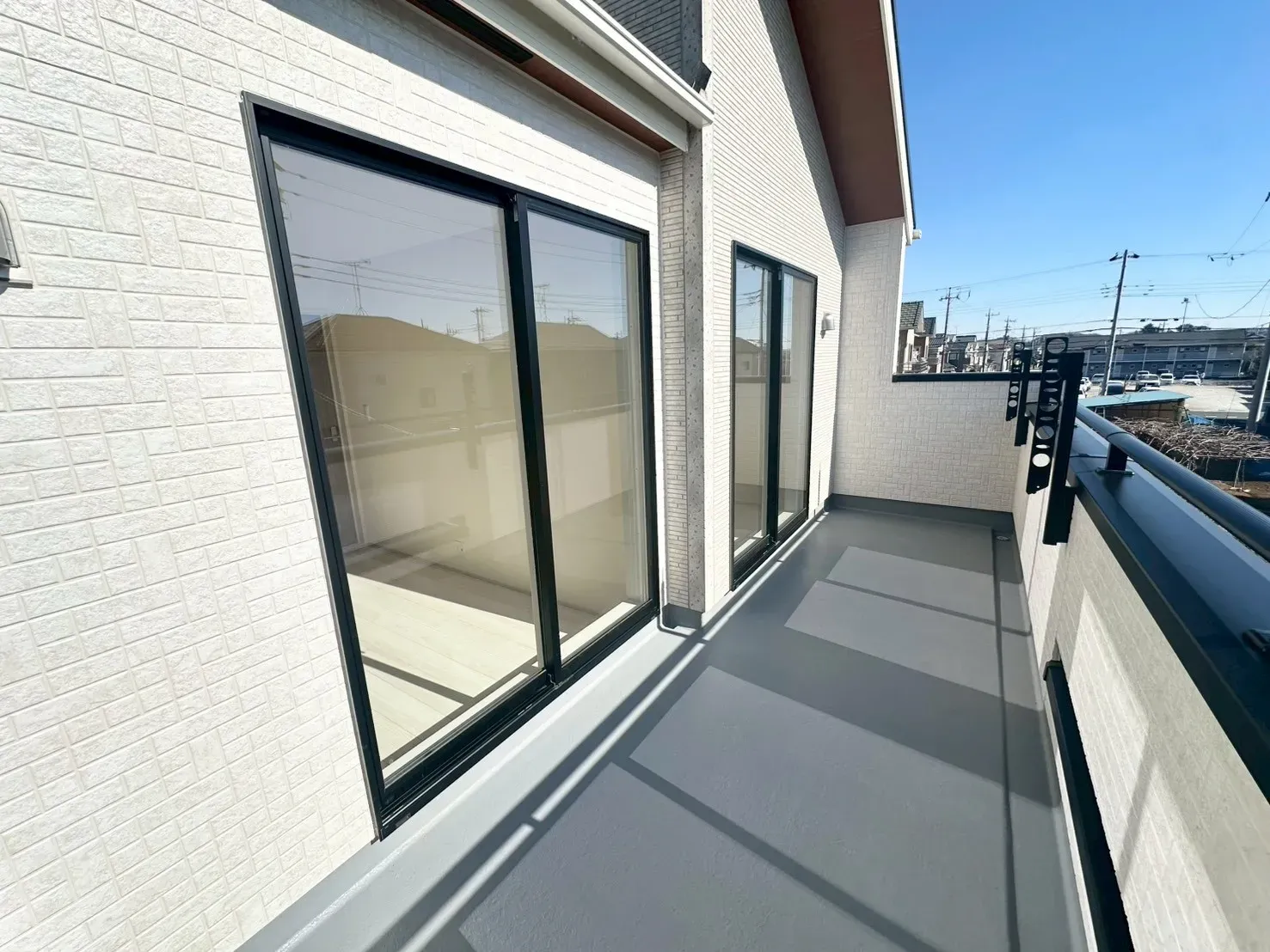 2号棟:バルコニー