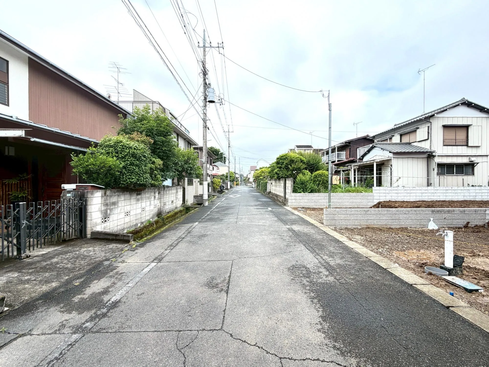 前面道路