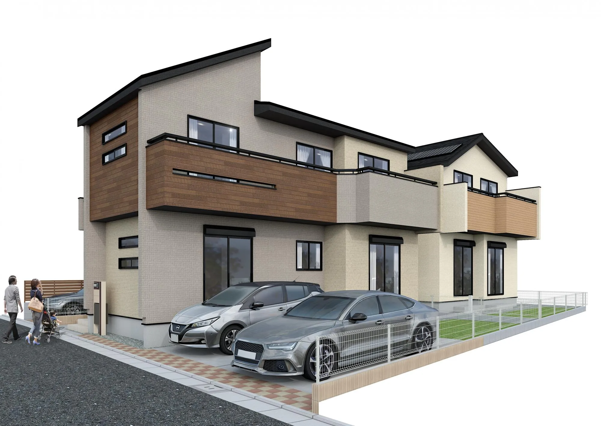 完成予想パース