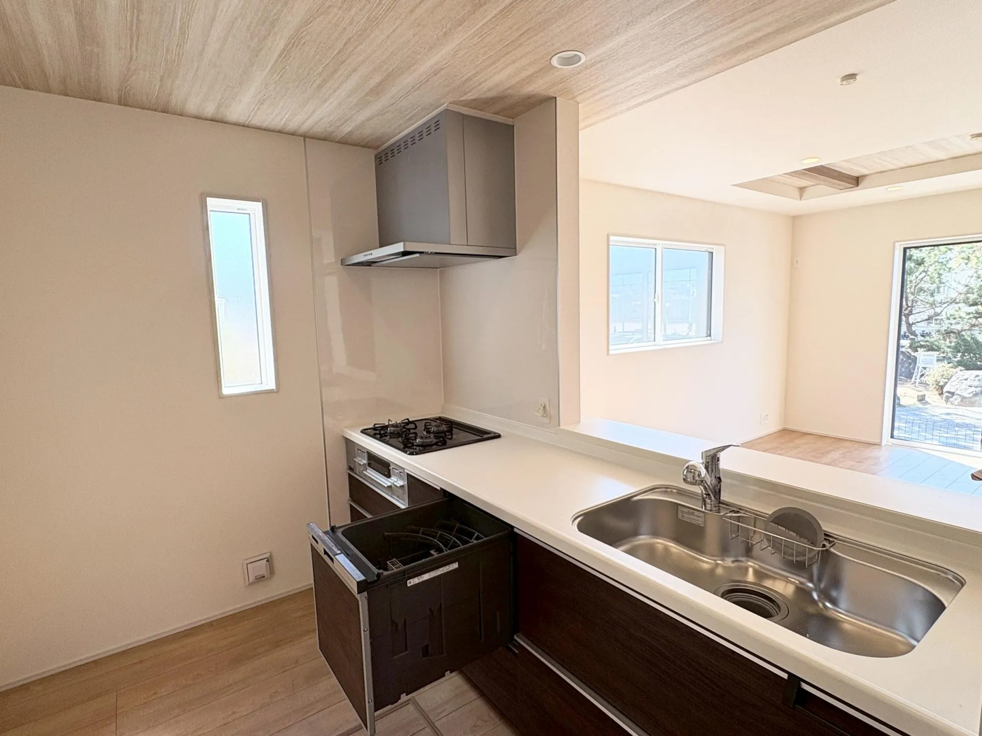 システムキッチン食洗機付き