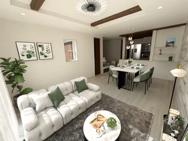 リビング※バーチャル家具配置