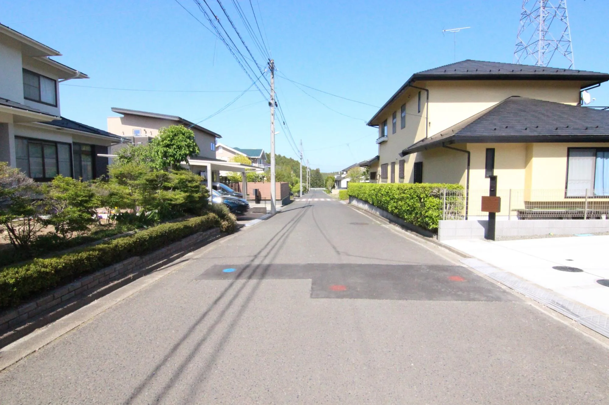 【前面道路東側】