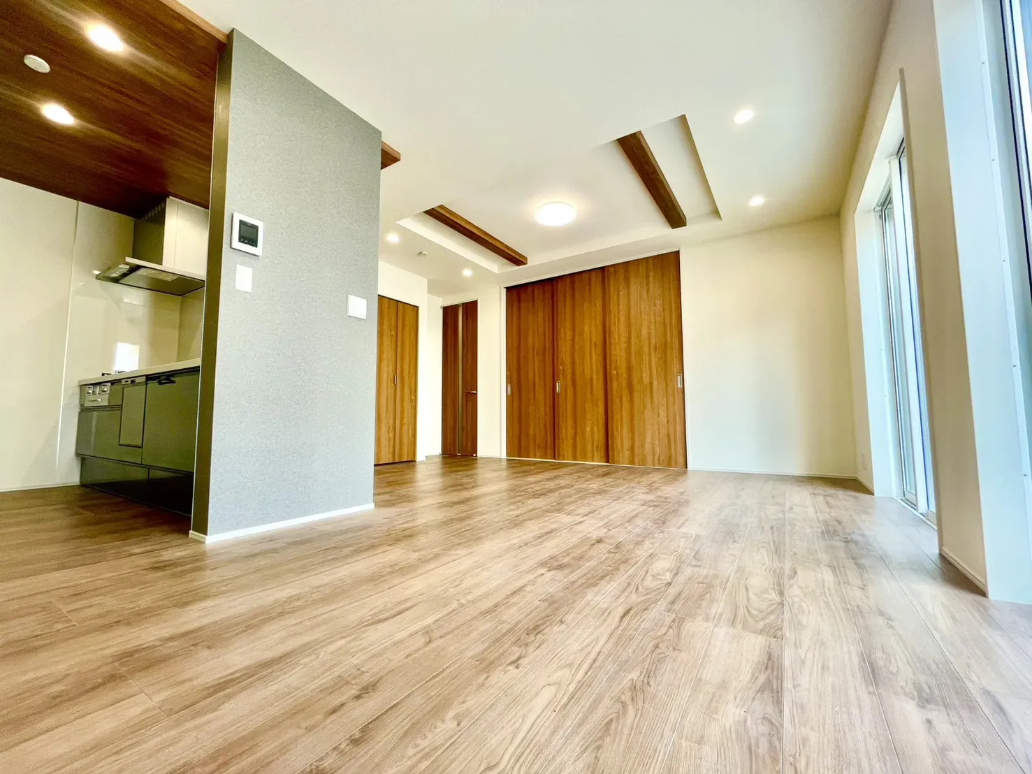 開放感あふれる広々LDK