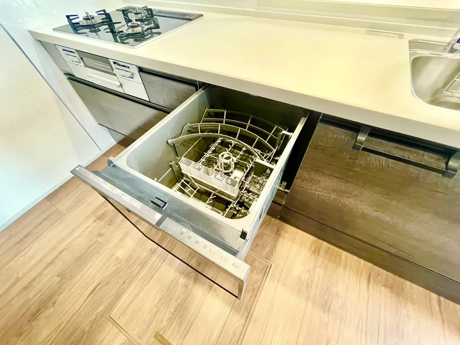 食器洗い乾燥機付きキッチン