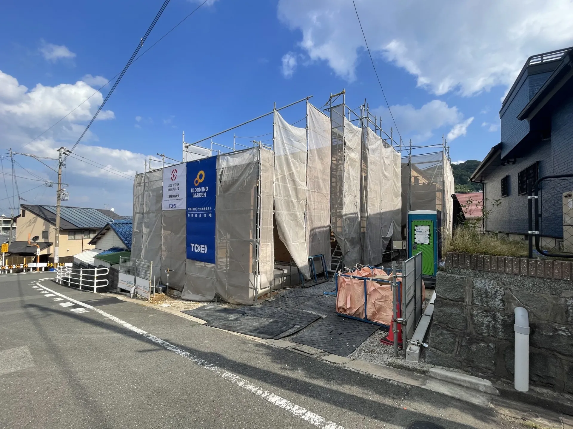 1号棟外観【11月3日撮影】