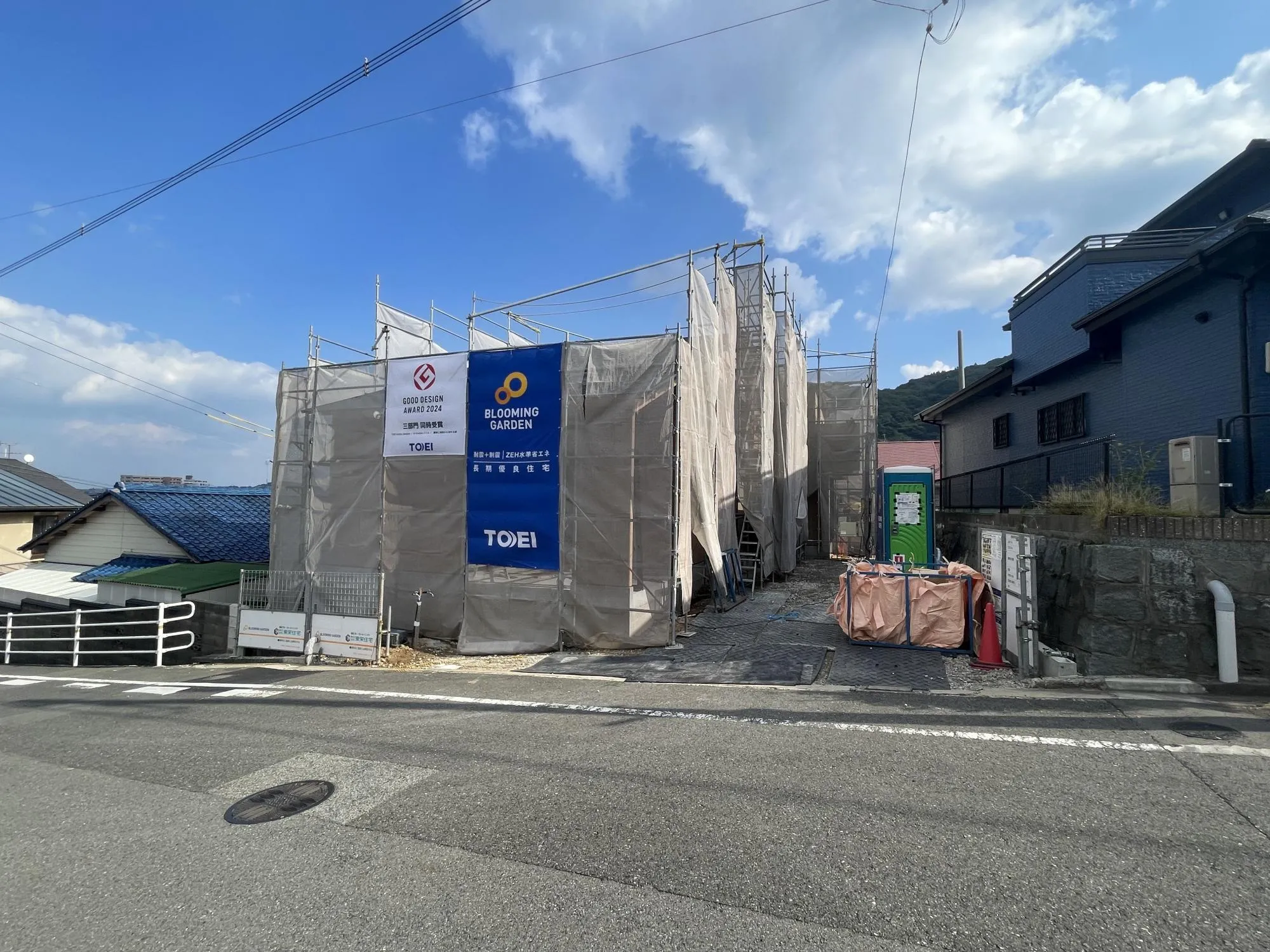 1号棟外観【11月3日撮影】