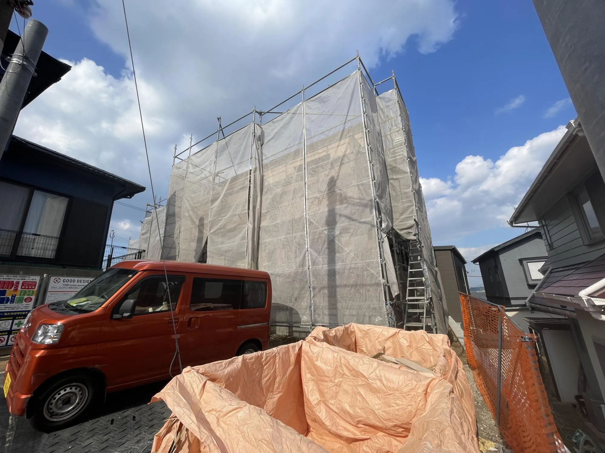 2号棟外観【11月3日撮影】