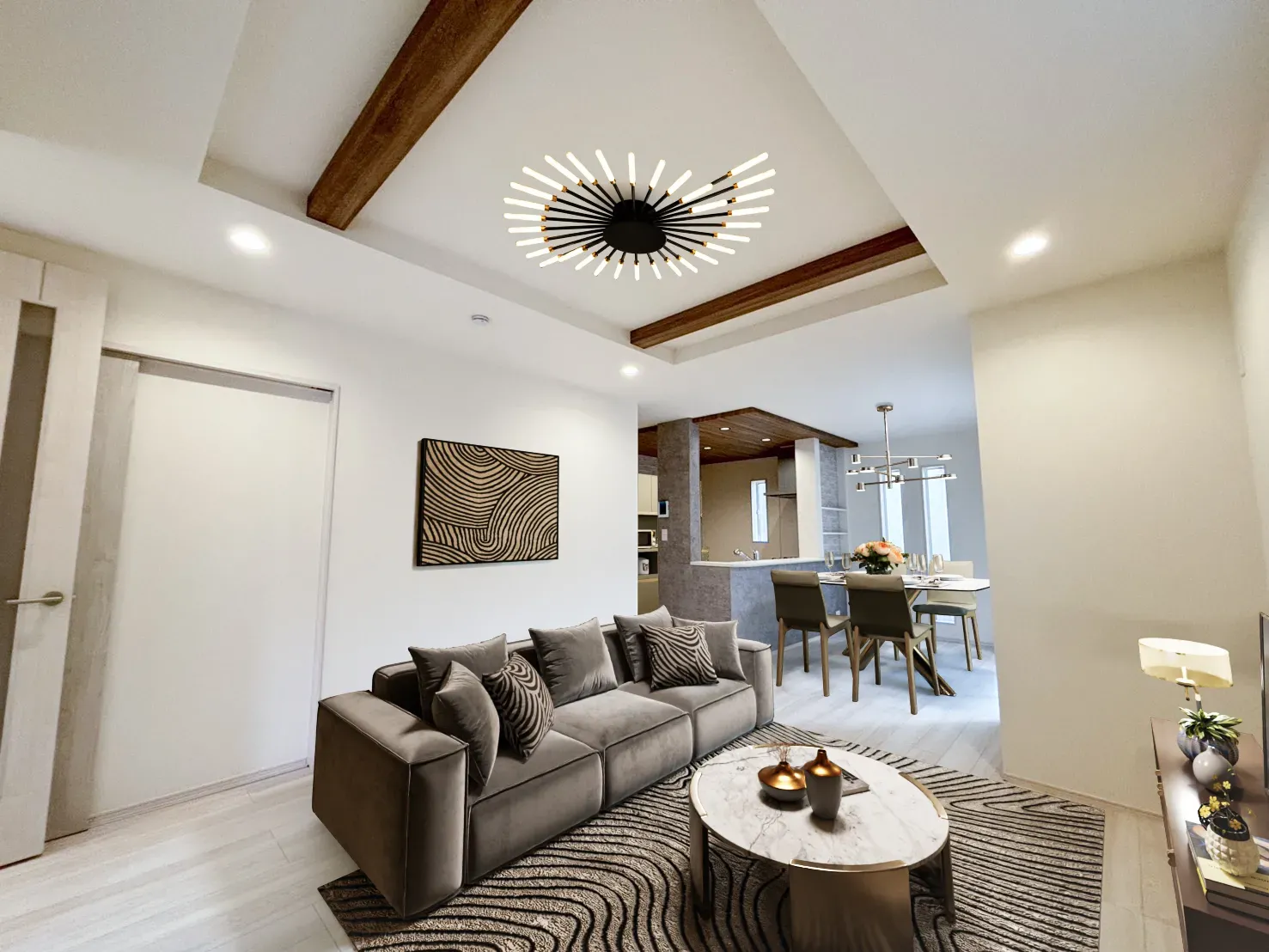 ※こちらの画像はCGで家具などを加工しています。家具付物件ではございません