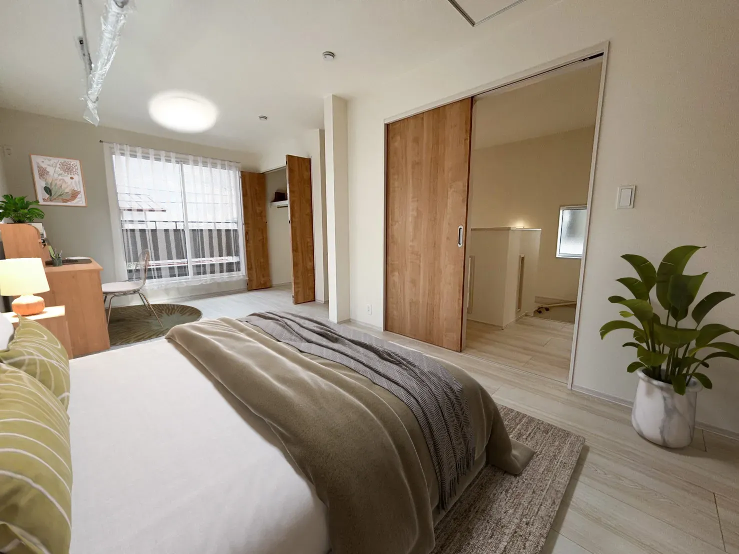 ※こちらの画像はCGで家具などを加工しています。家具付物件ではございません