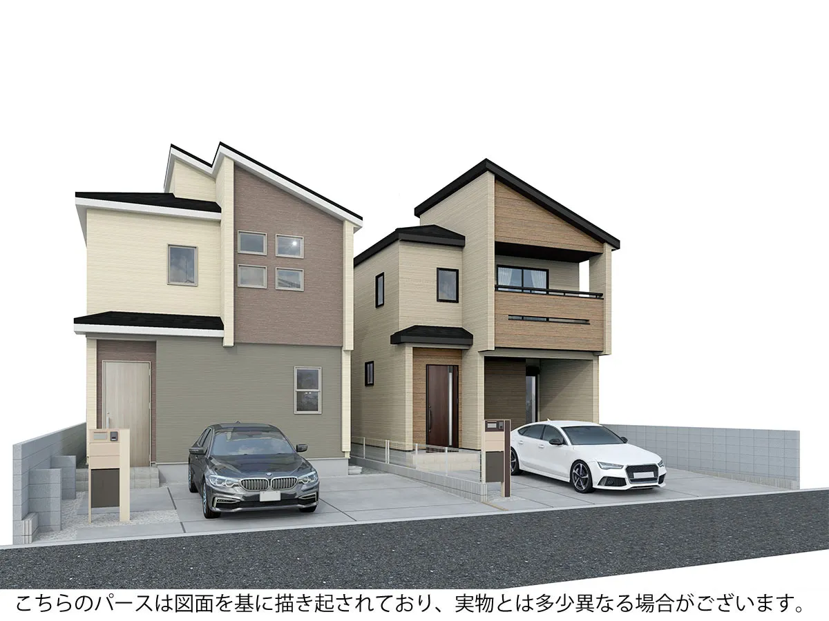 外観完成予想パース