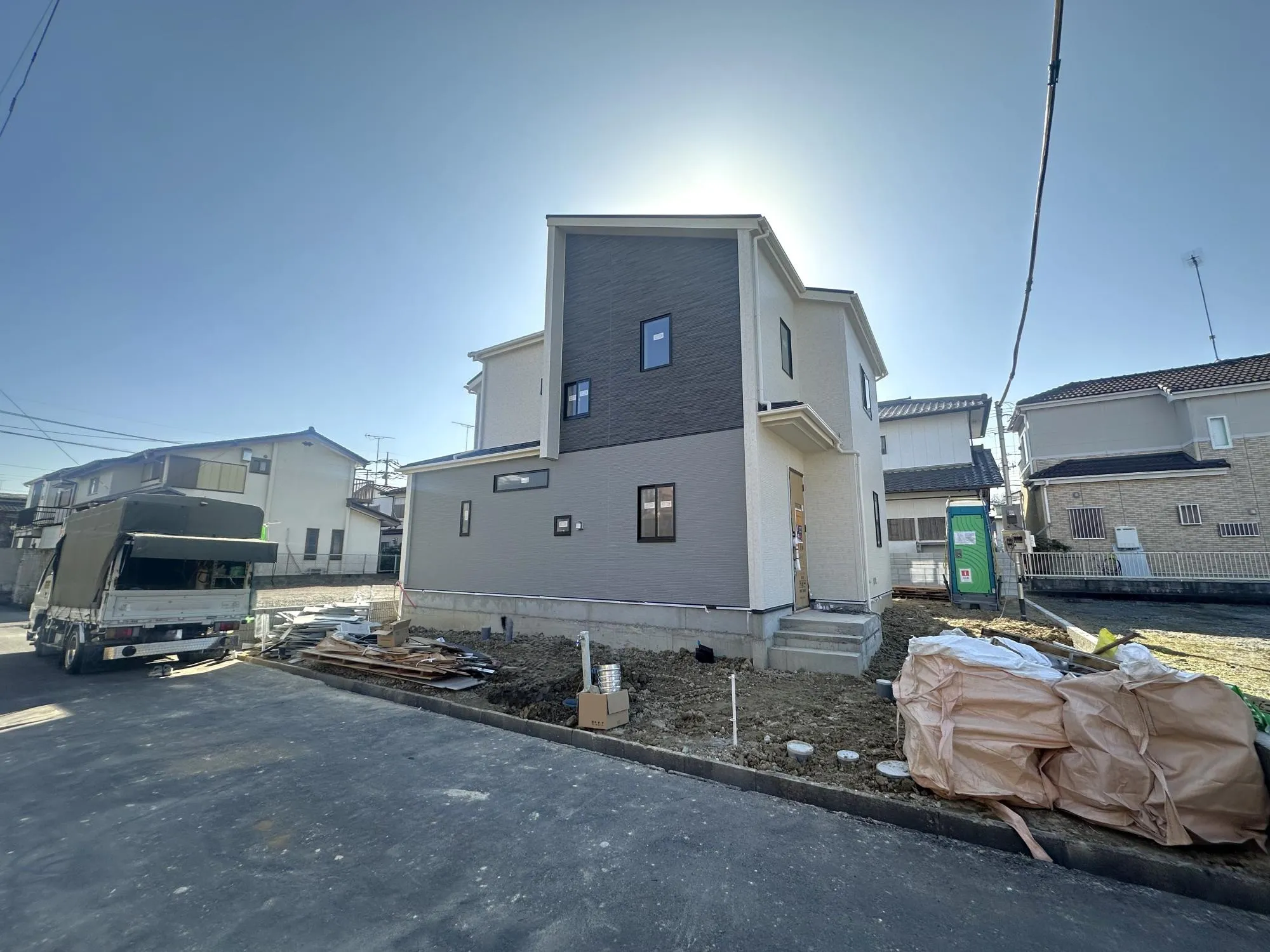 足場外れました