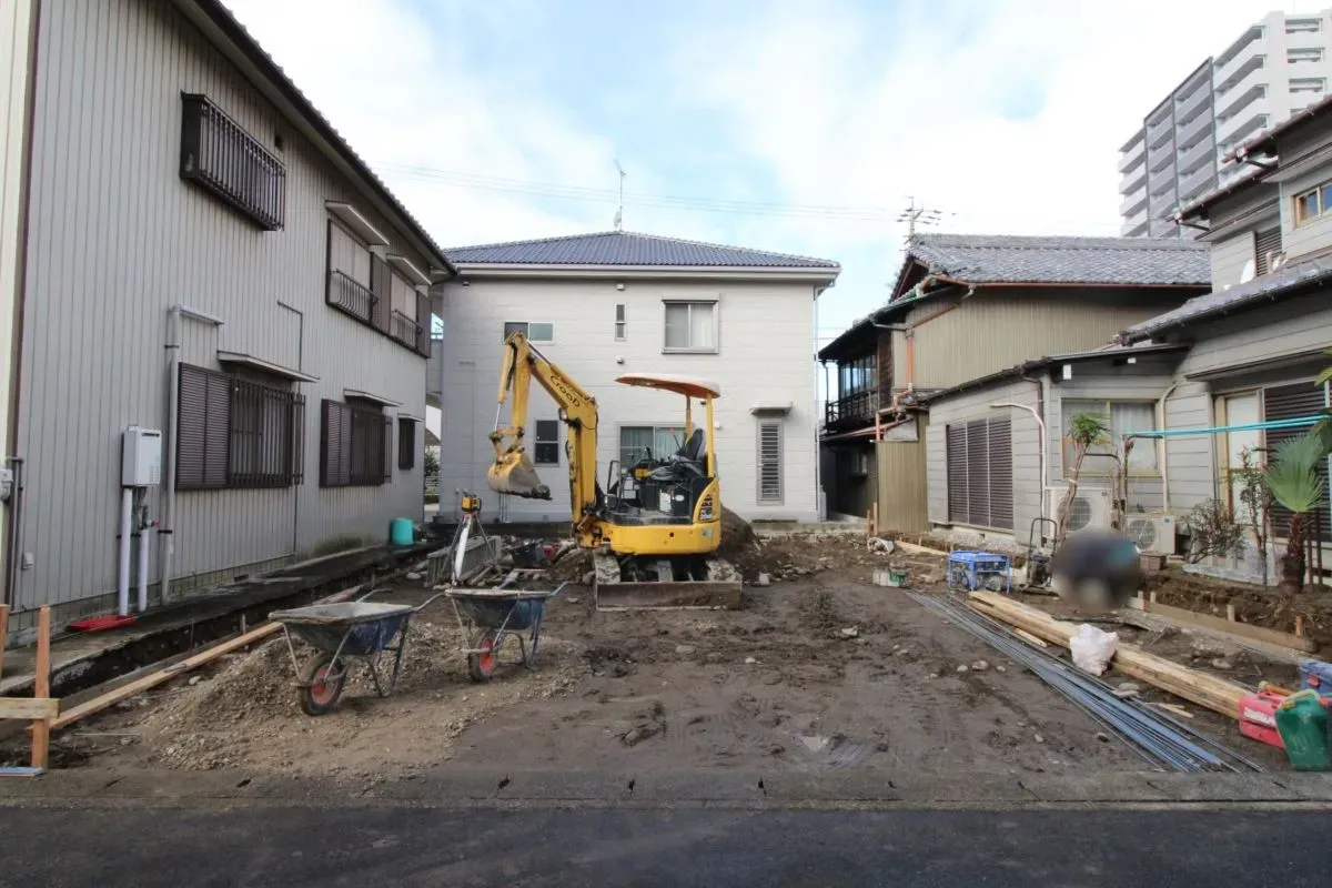 12月4日撮影 東から撮影