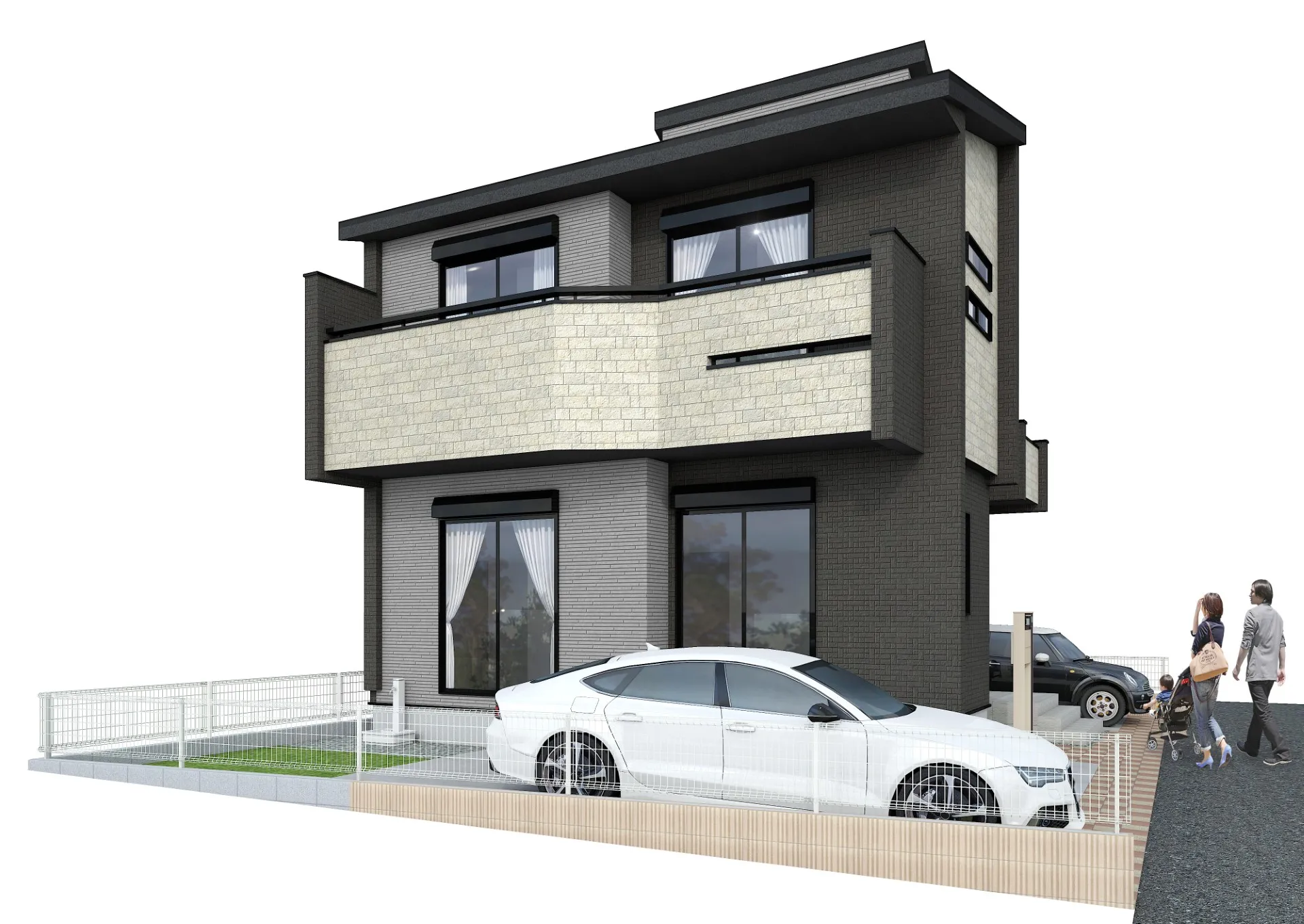 完成予想パース