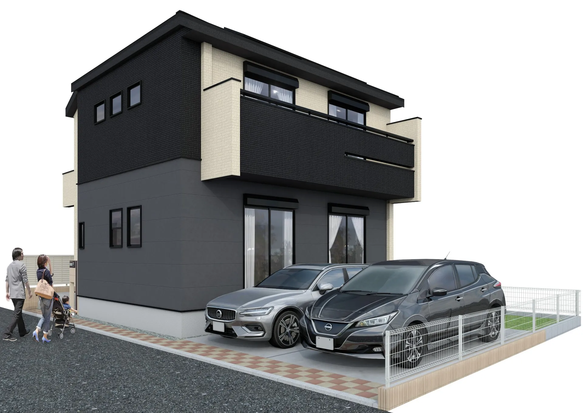 完成予想パース