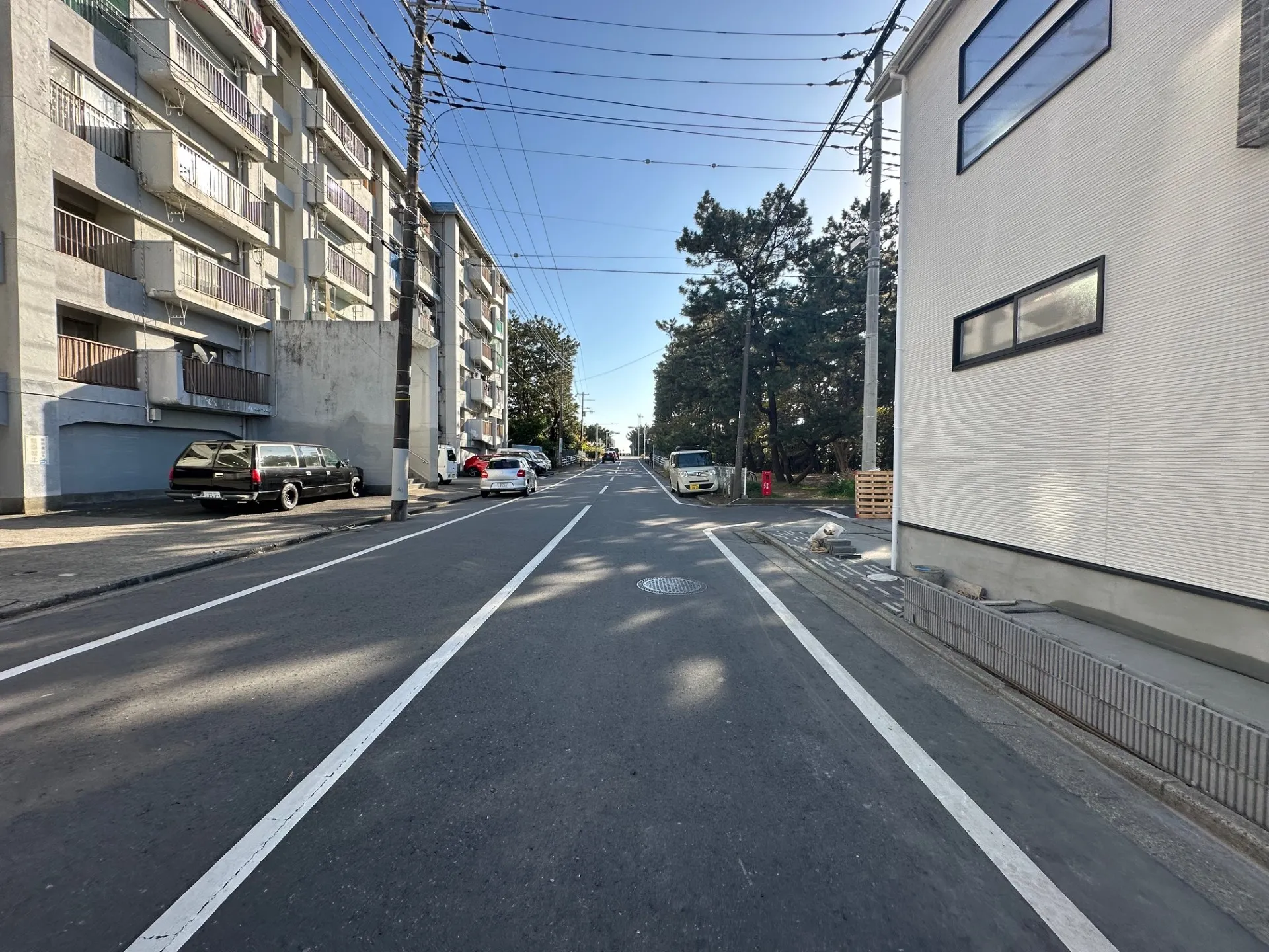 前面道路