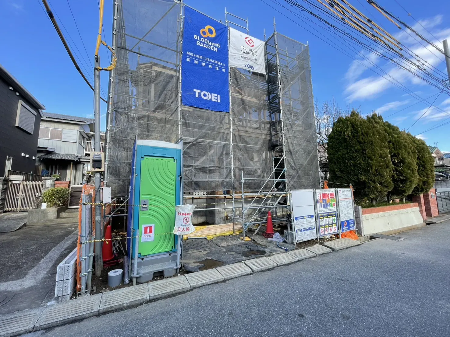 建築中(12.22撮影)