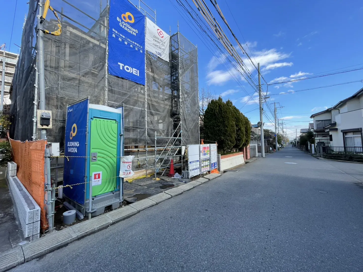 建築中(12.22撮影)