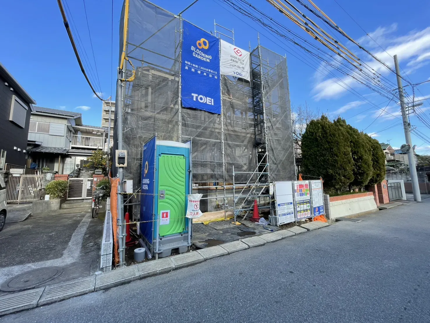 建築中(12.22撮影)