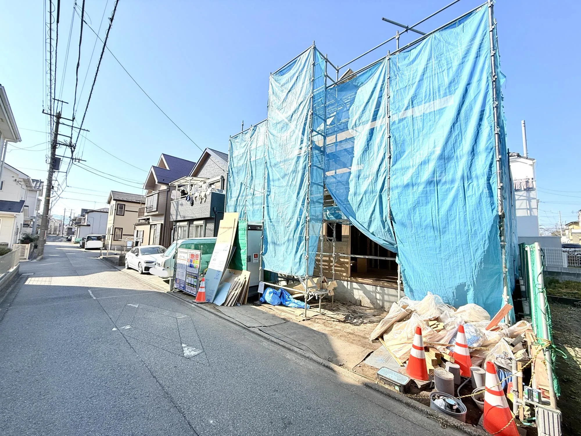 前面道路含む現地写真
