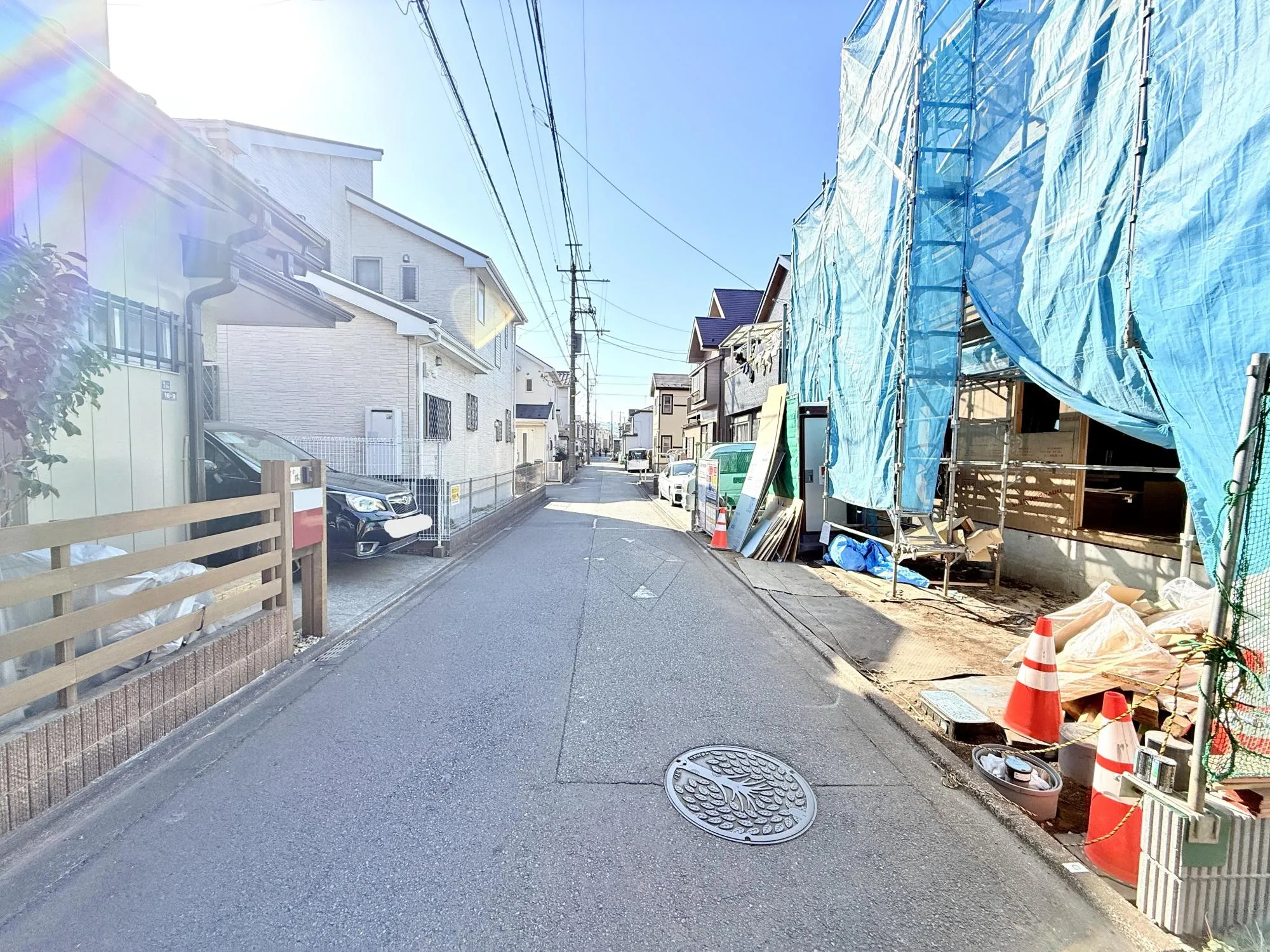 前面道路含む現地写真