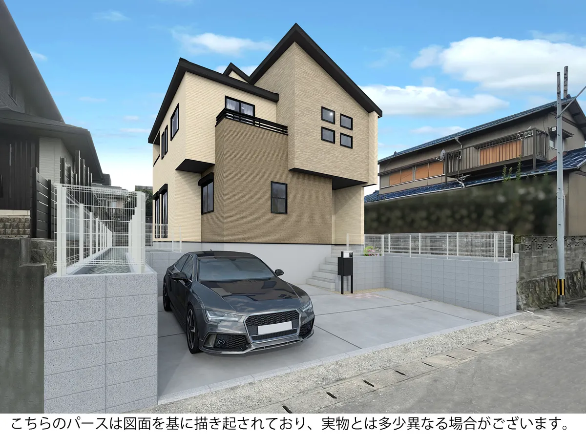 1号棟完成予想図