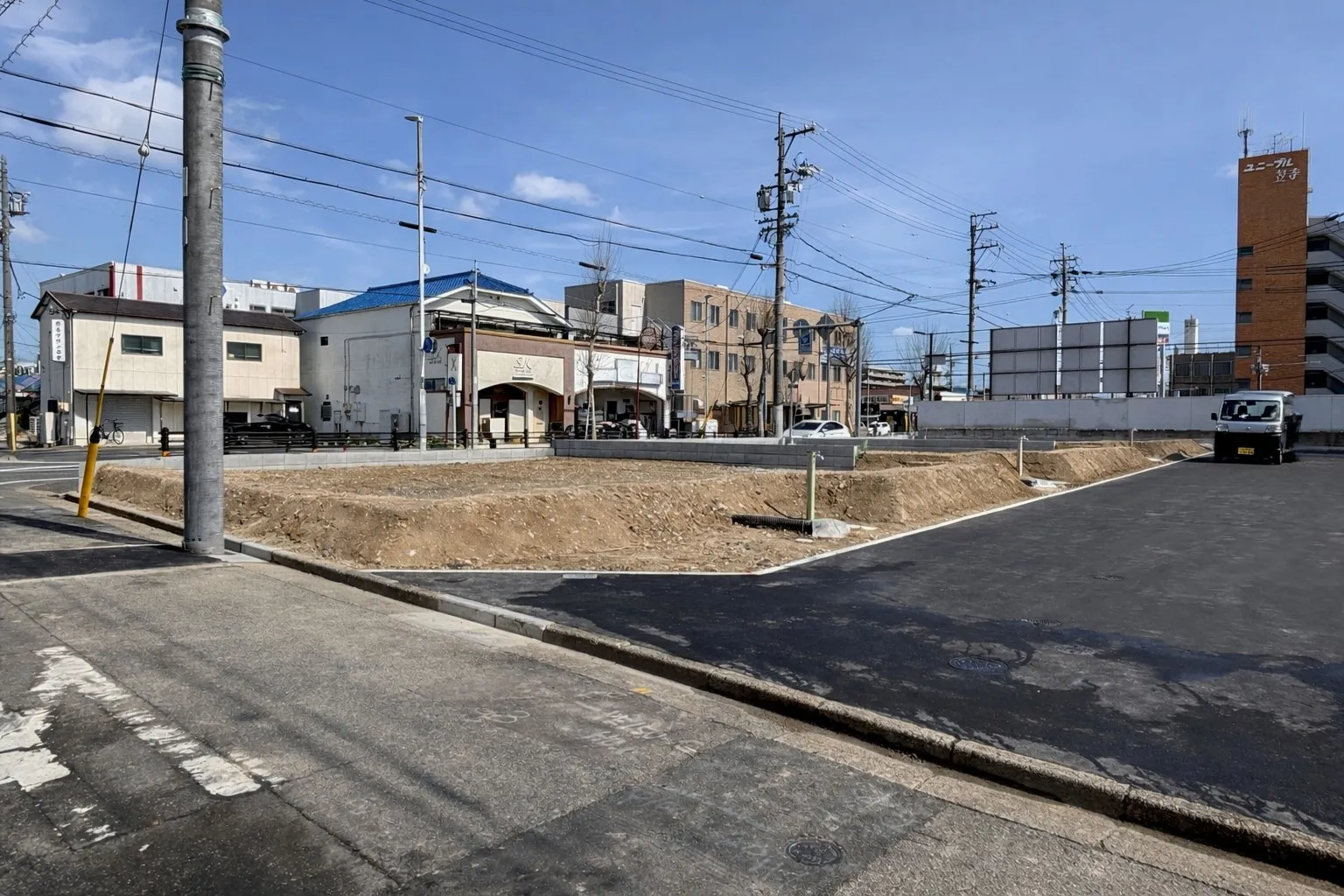 現地土地写真(南西側)