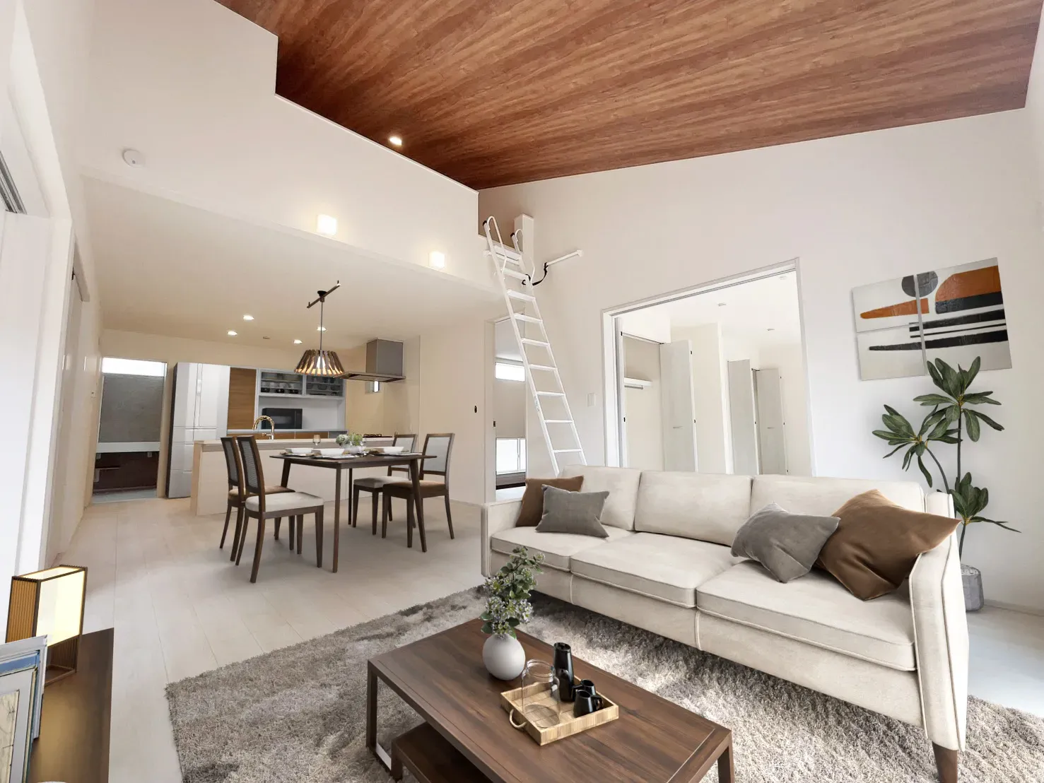 ※こちらの画像はCGで家具などを加工しています。家具付物件ではございません