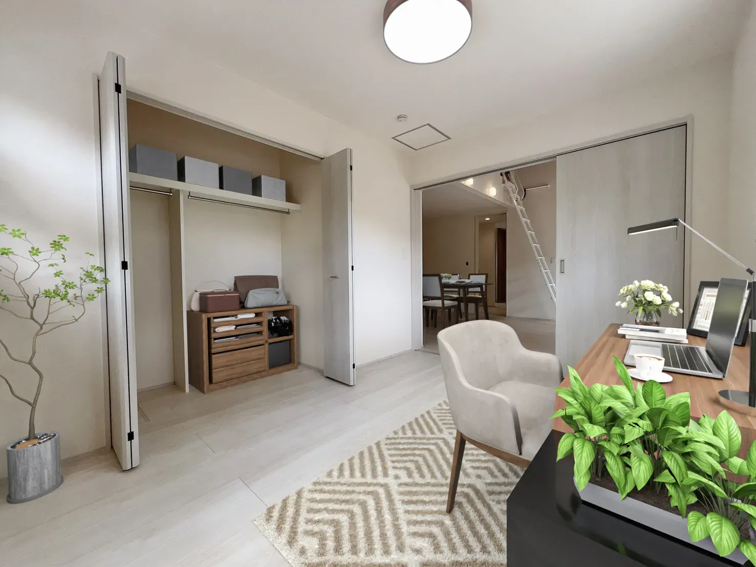 ※こちらの画像はCGで家具などを加工しています。家具付物件ではございません