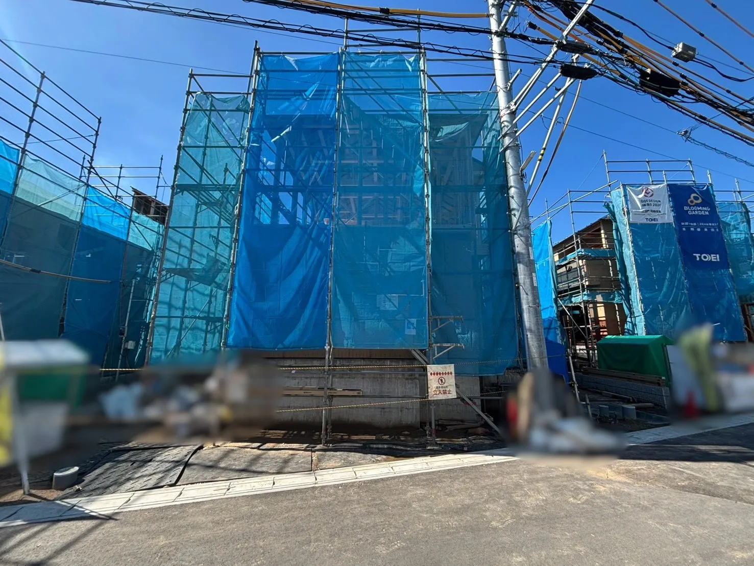 外観写真(左から⑧、⑥号棟)