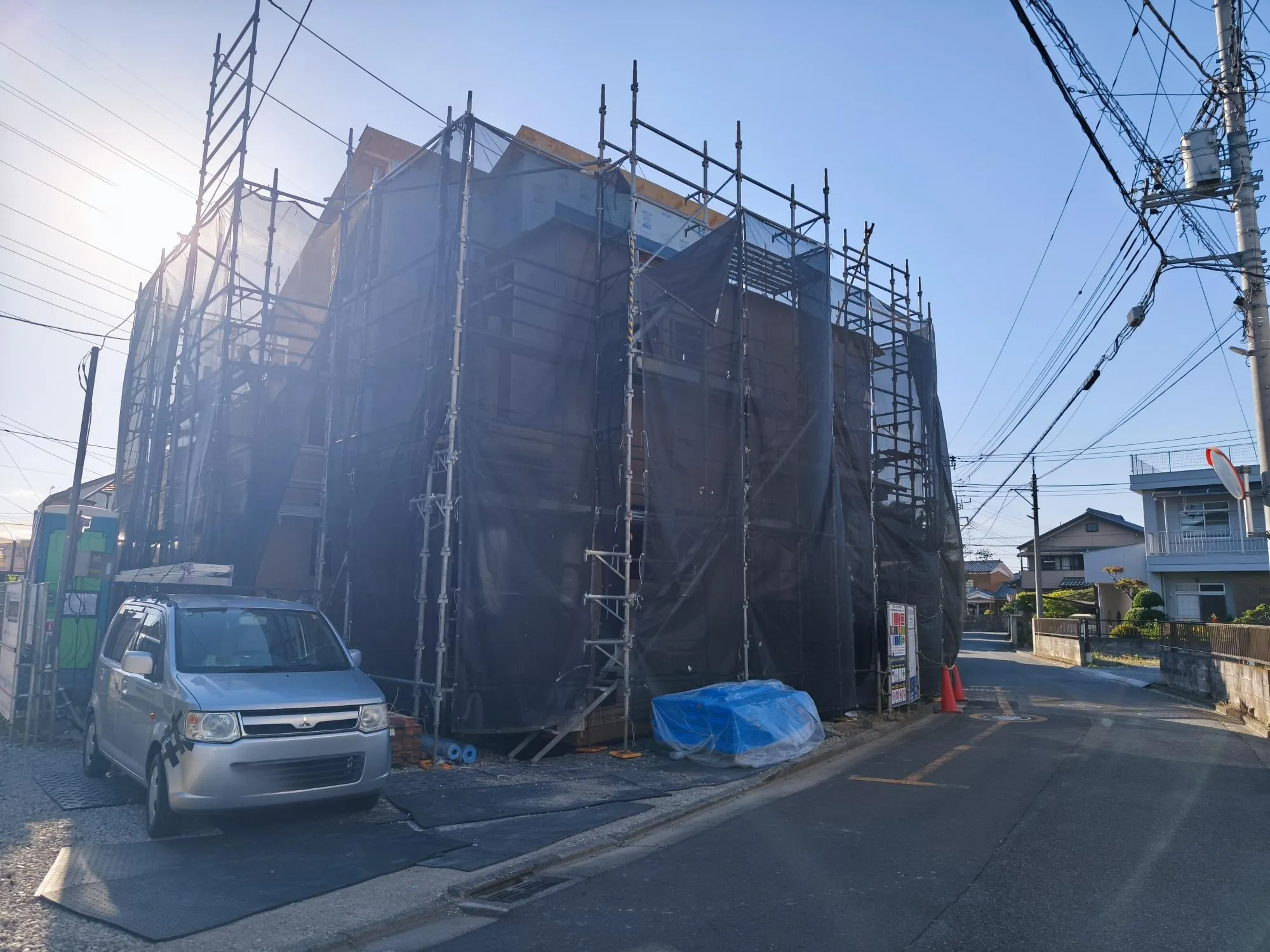 上棟しました! 5月撮影