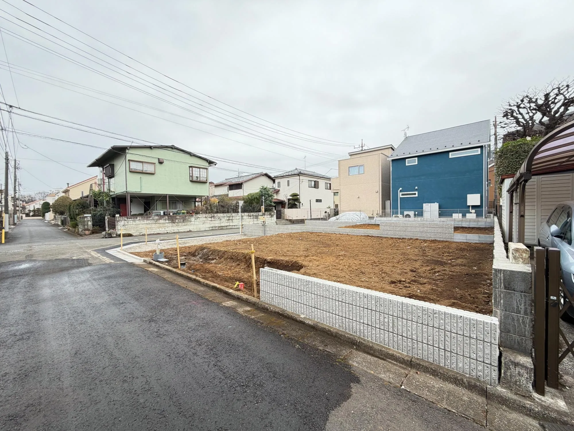 現地外観(造成完了)