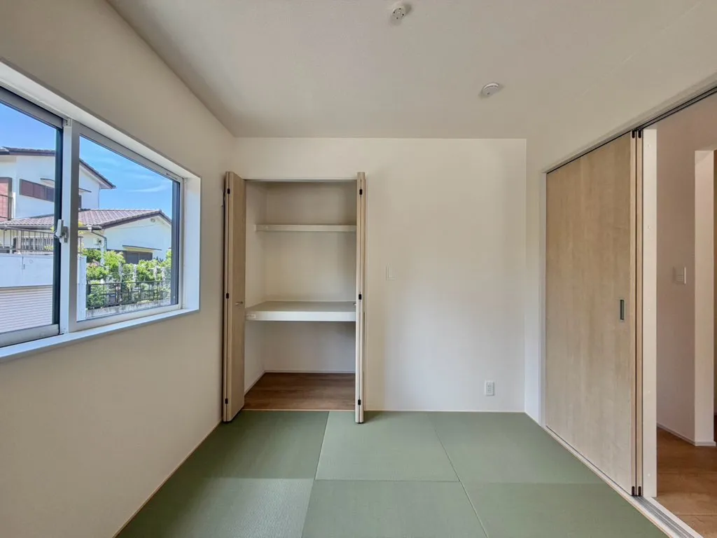 <1号棟>
安らぎの空間を演出する和室。