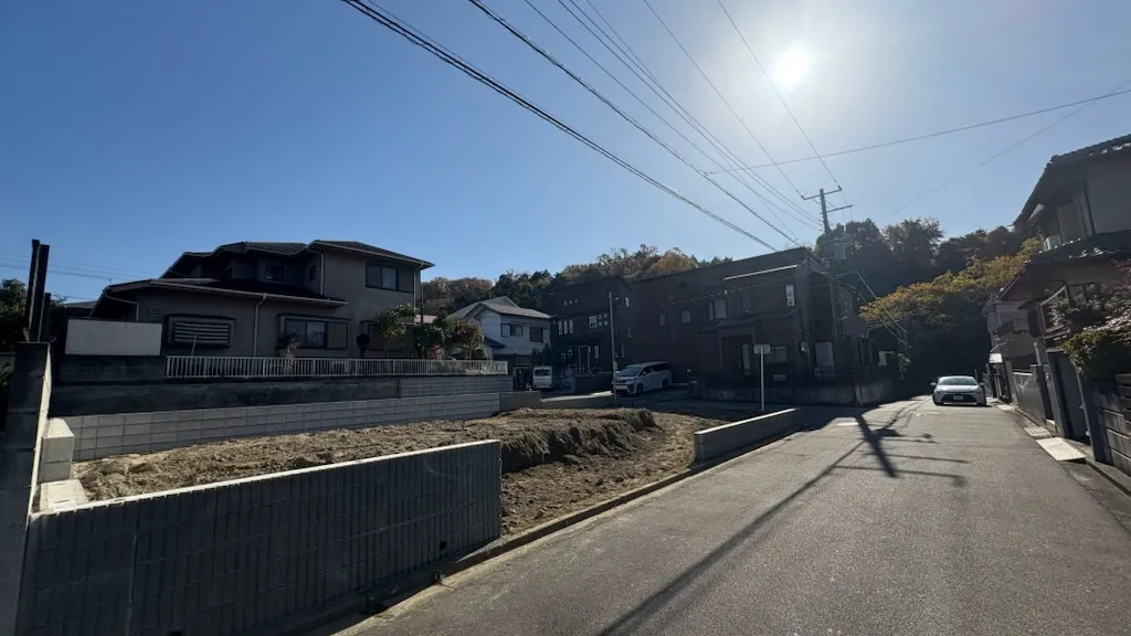 1号棟は、南西角地!