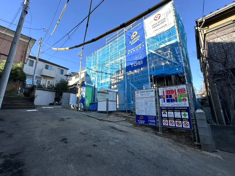 建築中(1.10撮影)