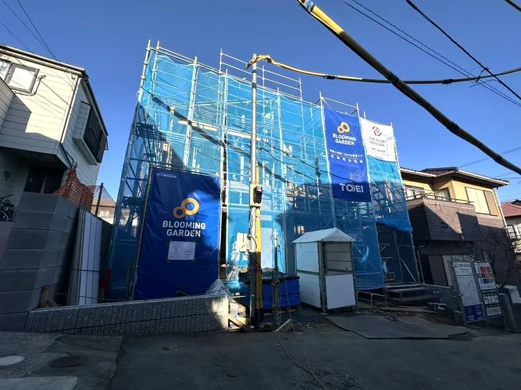 建築中(1.10撮影)