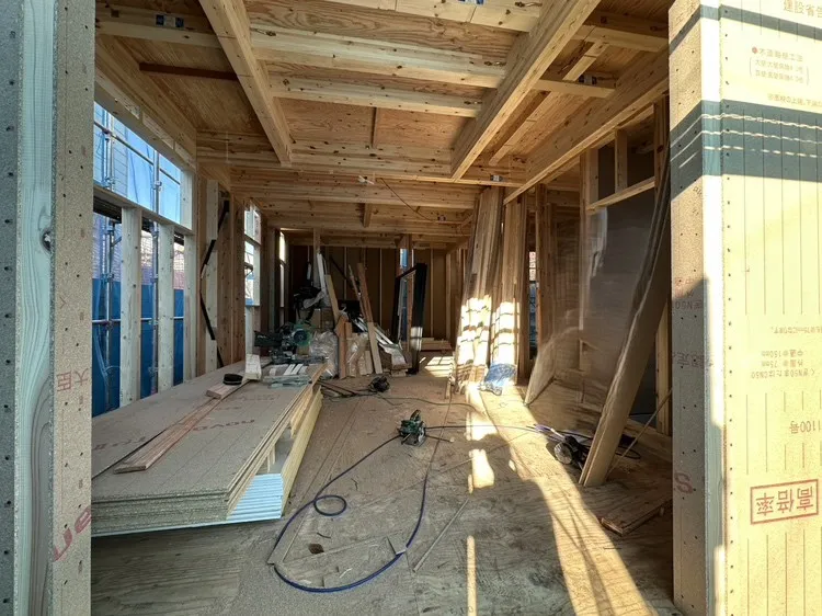 建築中(1.10撮影)