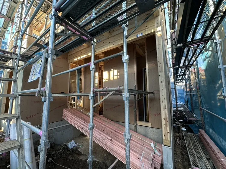 建築中(1.10撮影)